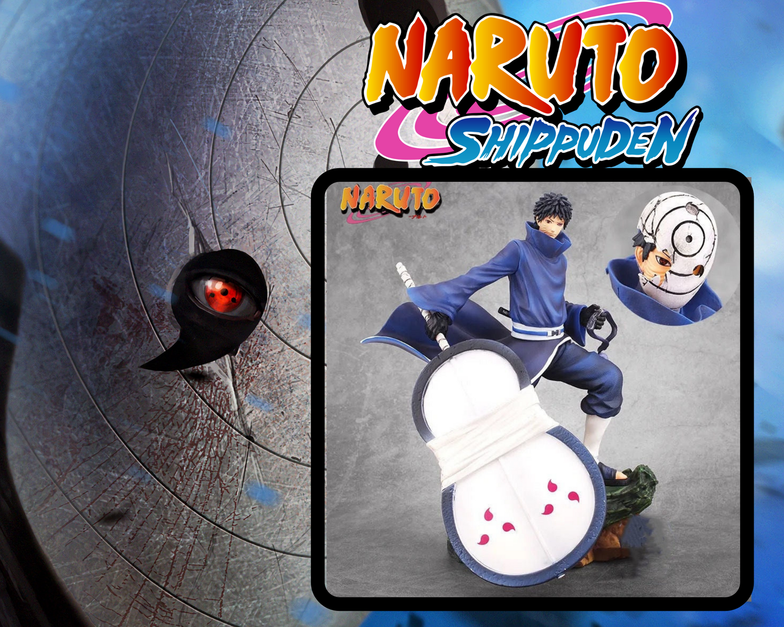 FIGURINE OBITO PVC NARUTO SHIPPUDEN